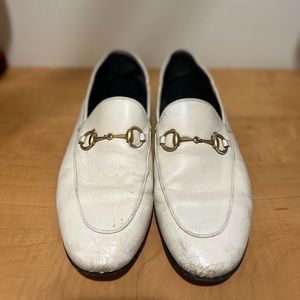 Gucci Brixton Leather Horsebit Loafers